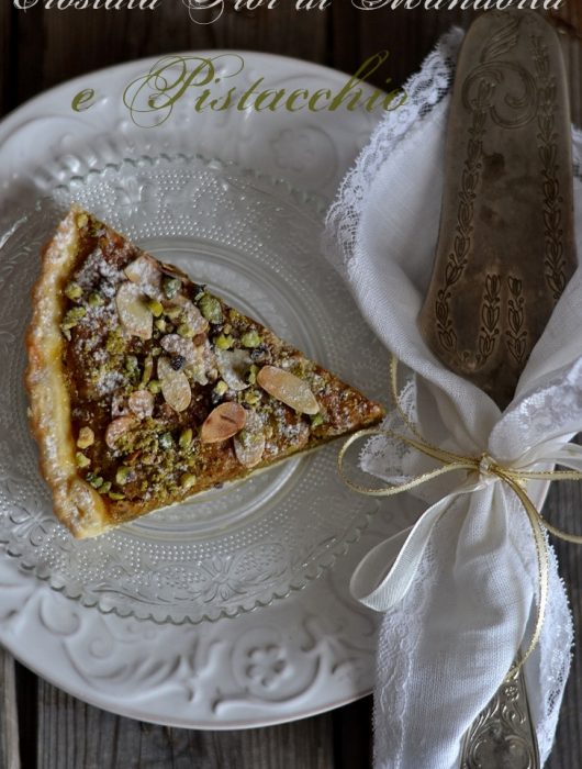 Crostata Fior di Mandorla e Pistacchio