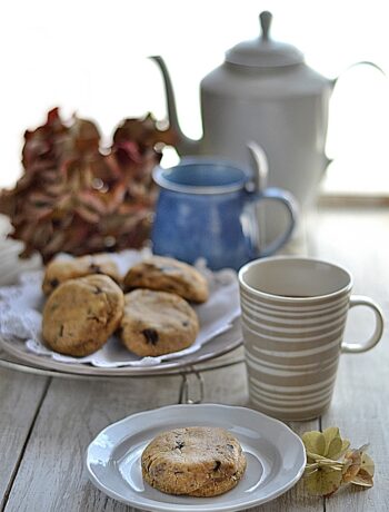 cookies con gocce di cioccolato