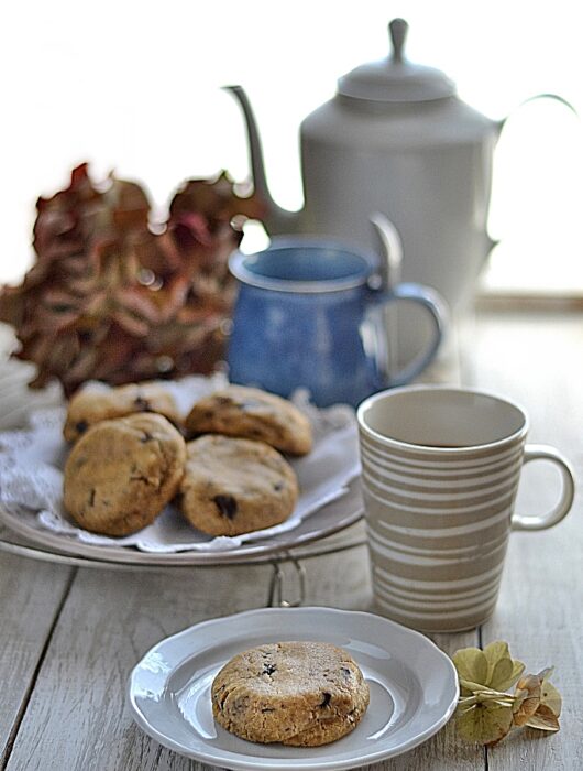 cookies con gocce di cioccolato