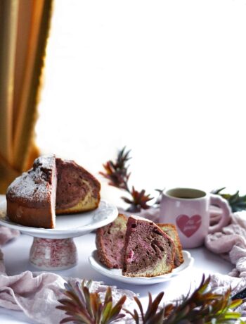 torta romantica variegata