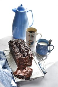 banana bread al cioccolato