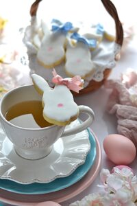 biscotti bunny con pasta di zucchero